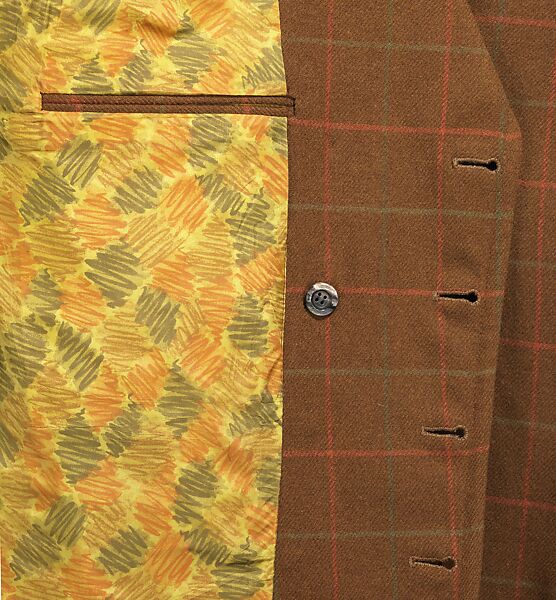 Suit, University Seal, wool, American