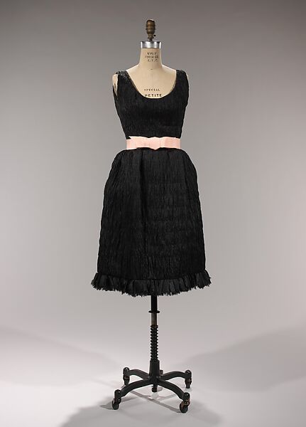 Cocktail dress, House of Givenchy (French, founded 1952), silk, French 