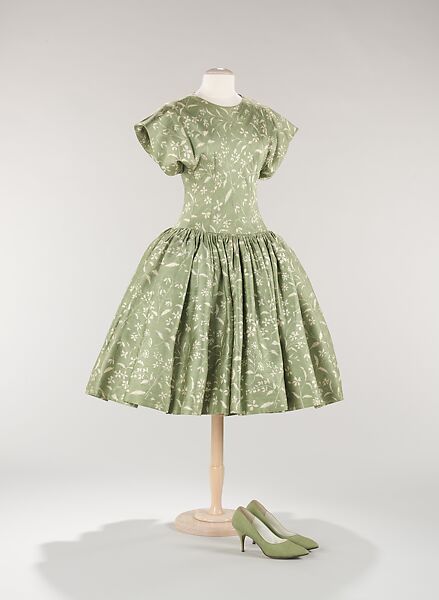 Dinner dress, Attributed to Norman Norell (American, Noblesville, Indiana 1900–1972 New York), silk, American 