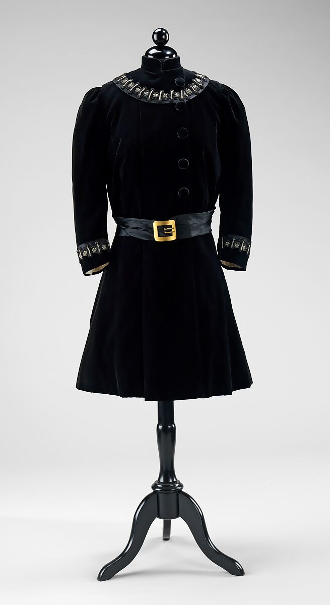 Coat, J. Hamilton (American), cotton, silk, American 