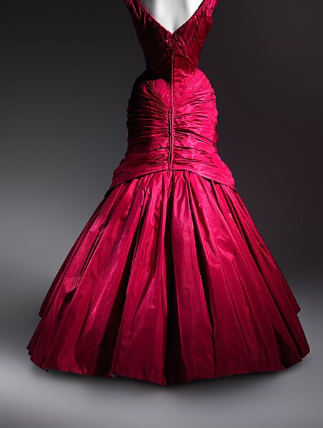 "Tree", Charles James (American, born Great Britain, 1906–1978), silk, synthetic, American
