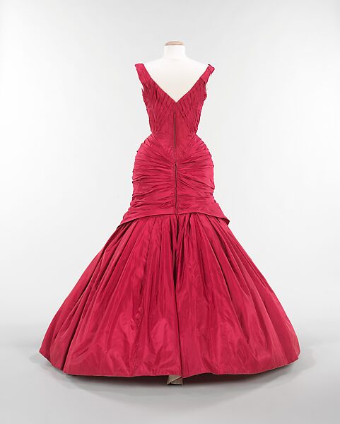 "Tree", Charles James (American, born Great Britain, 1906–1978), silk, synthetic, American