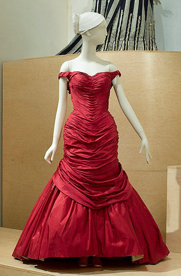 "Tree", Charles James (American, born Great Britain, 1906–1978), silk, synthetic, American