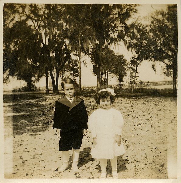 Sailor suit, cotton, silk, probably French