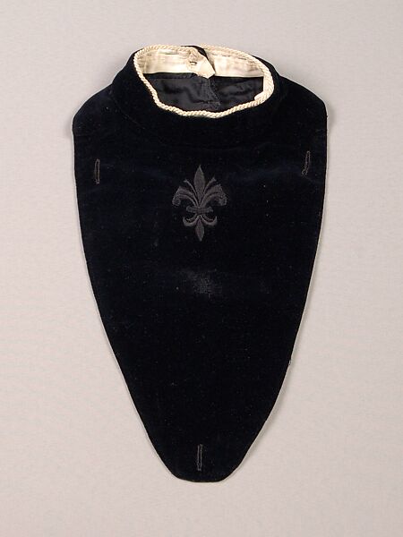 Sailor suit, cotton, silk, probably French