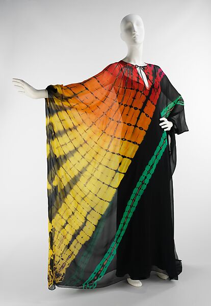 Evening dress, Halston (American, Des Moines, Iowa 1932–1990 San Francisco, California), silk, American 