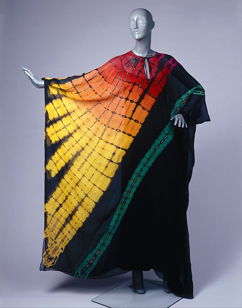 Evening dress, Halston (American, Des Moines, Iowa 1932–1990 San Francisco, California), silk, American