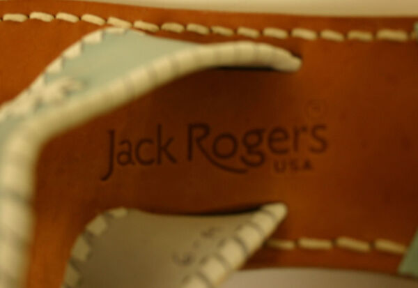 Thong sandals, Jack Rogers (American, founded 1960), leather, American