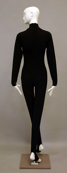 Cat suit, Donna Karan New York (American, founded 1985), wool/synthetic, American