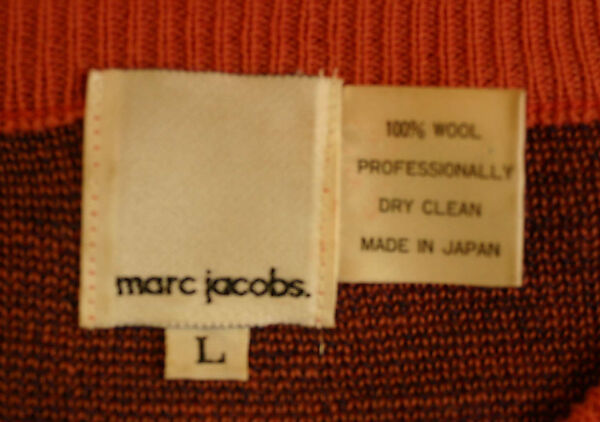 Dress, Marc Jacobs (American, founded 1984), wool probably, American