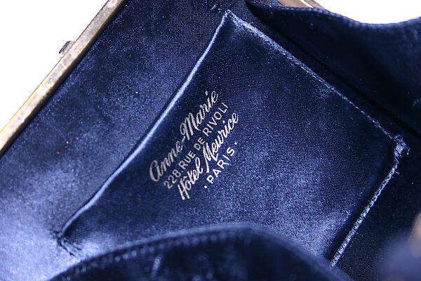 Purse, Anne Marie of France, leather, French