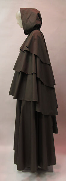 Cape, Madame Grès (Germaine Émilie Krebs) (French, Paris 1903–1993 Var region), cotton, metal, French