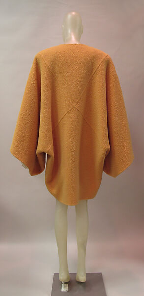 Coat, Philippe Venet (French, born 1929), wool, synthetic, French