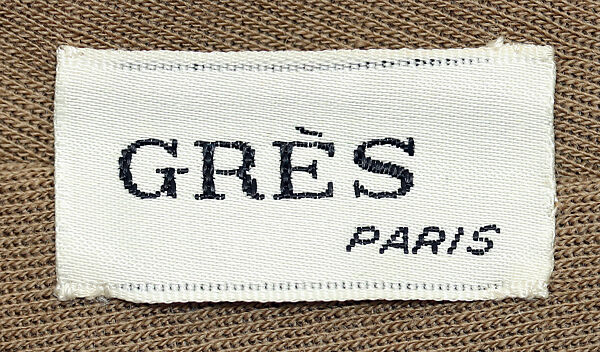 Dress, Madame Grès (Germaine Émilie Krebs) (French, Paris 1903–1993 Var region), wool, French