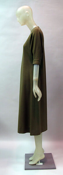 Dress, Madame Grès (Germaine Émilie Krebs) (French, Paris 1903–1993 Var region), wool, French