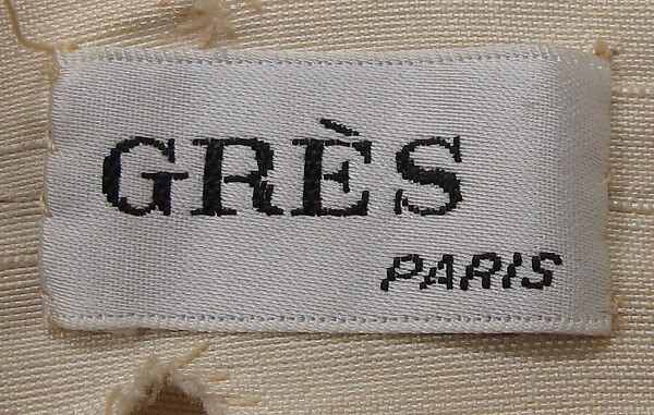 Dress, Madame Grès (Germaine Émilie Krebs) (French, Paris 1903–1993 Var region), silk, metal, French