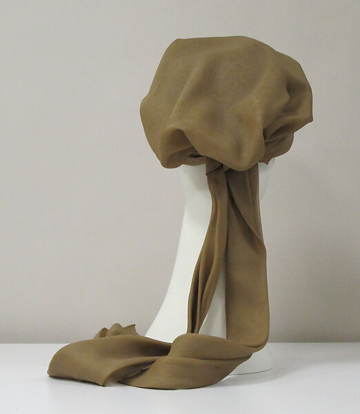 Hat, House of Balenciaga (French, founded 1937), silk, French