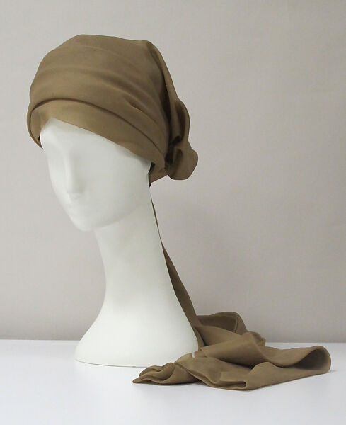 Hat, House of Balenciaga (French, founded 1937), silk, French 