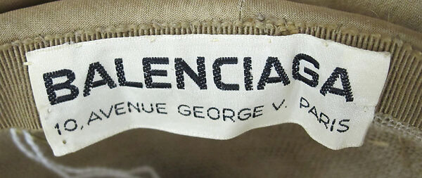 Hat, House of Balenciaga (French, founded 1937), silk, French