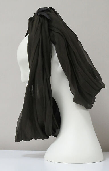 Hat, House of Balenciaga (French, founded 1937), silk, synthetic, French