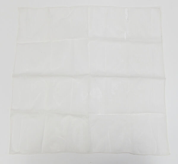 Suit, (a) wool, silk; (b) wool, silk, metal; (c) cotton; (d) silk, leather, metal; (e) cotton; (f, g) metal, enamel; (h) silk, metal; (i) silk, metal; (j, k) synthetic; (l, m) silk, leather, metal; (n, o) silk, leather; (p) wool, silk, leather., American