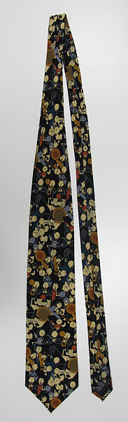 Suit, (a) linen; (b) linen, metal; (c) silk; (d) silk, leather, metal; (e) cotton; (f) metal; (g, h) metal, enamel; (i) silk; (j, k) cotton; (l, m) leather; (n) wool, silk, leather; (o) enamel, synthetic., American