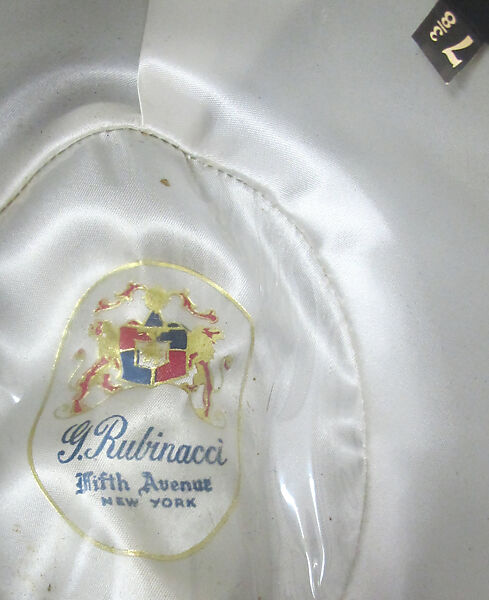 Ensemble, (a) cotton, silk, synthetic; (b) silk; (c) wool, metal; (d) silk, leather, metal; (e) cotton; (f, g) metal, enamel; (h) silk, metal; (i, j) cotton; (k, l) leather; (m) wool, silk, leather., American