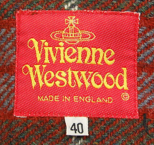 Suit, Vivienne Westwood (British, founded 1971), (a) wool, synthetic, (b) wool, British