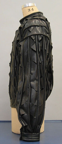 Suit, Vivienne Westwood (British, founded 1971), leather, synthetic, British