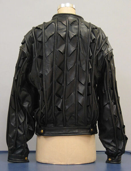 Suit, Vivienne Westwood (British, founded 1971), leather, synthetic, British