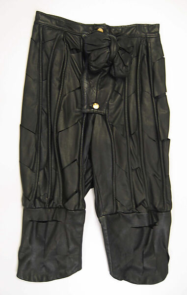 Suit, Vivienne Westwood (British, founded 1971), leather, synthetic, British