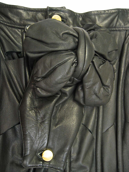 Suit, Vivienne Westwood (British, founded 1971), leather, synthetic, British