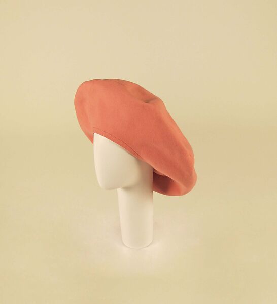 Beret, House of Dior (French, founded 1946), wool, French