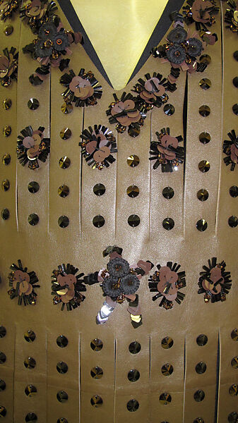 Ensemble, Prada (Italian, founded 1913), (a) leather, synthetic; (b) synthetic; (c, d) leather, synthetic, metal; (e) fur, leather, silk, synthetic, metal, Italian