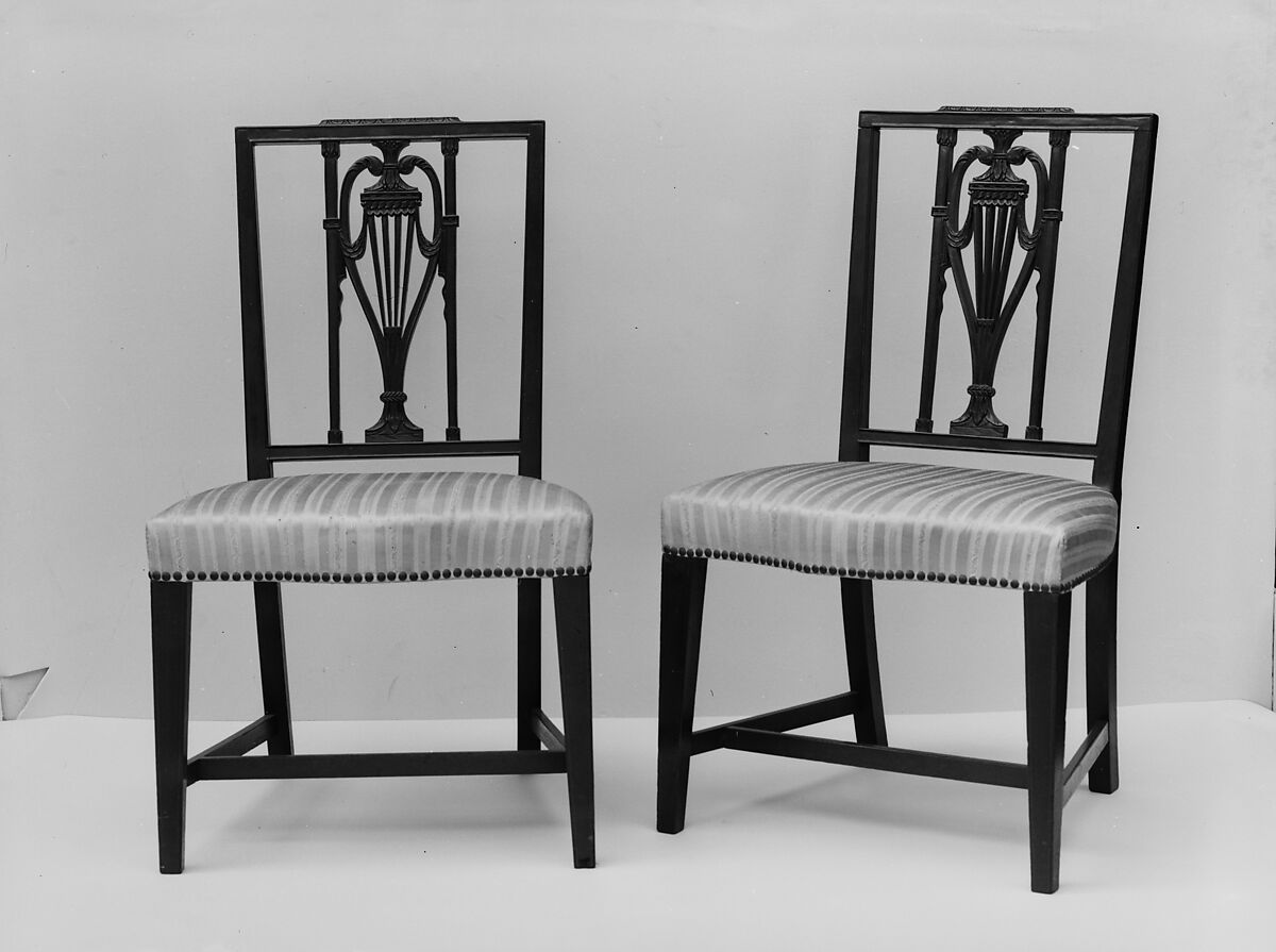 Side Chair, Mahogany, American