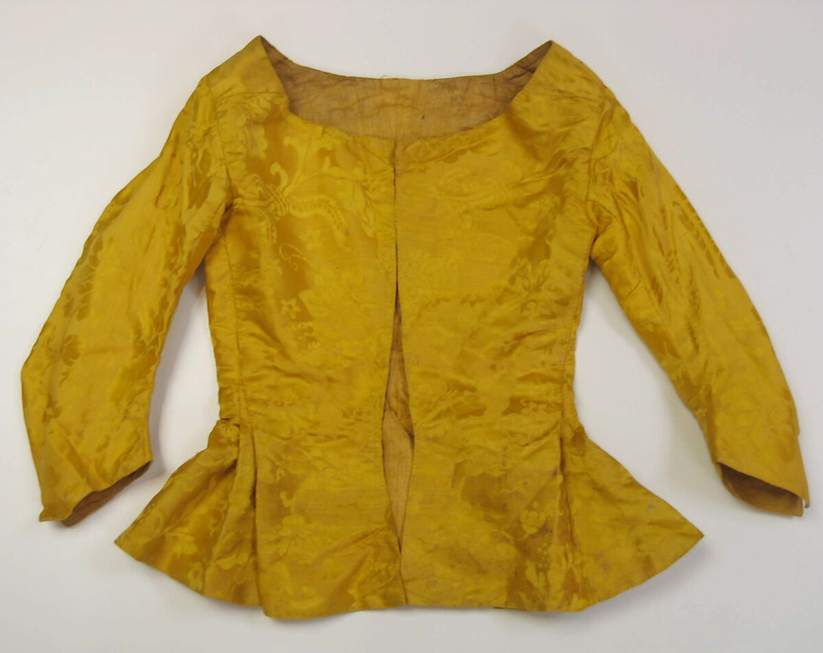 Jacket, silk, British