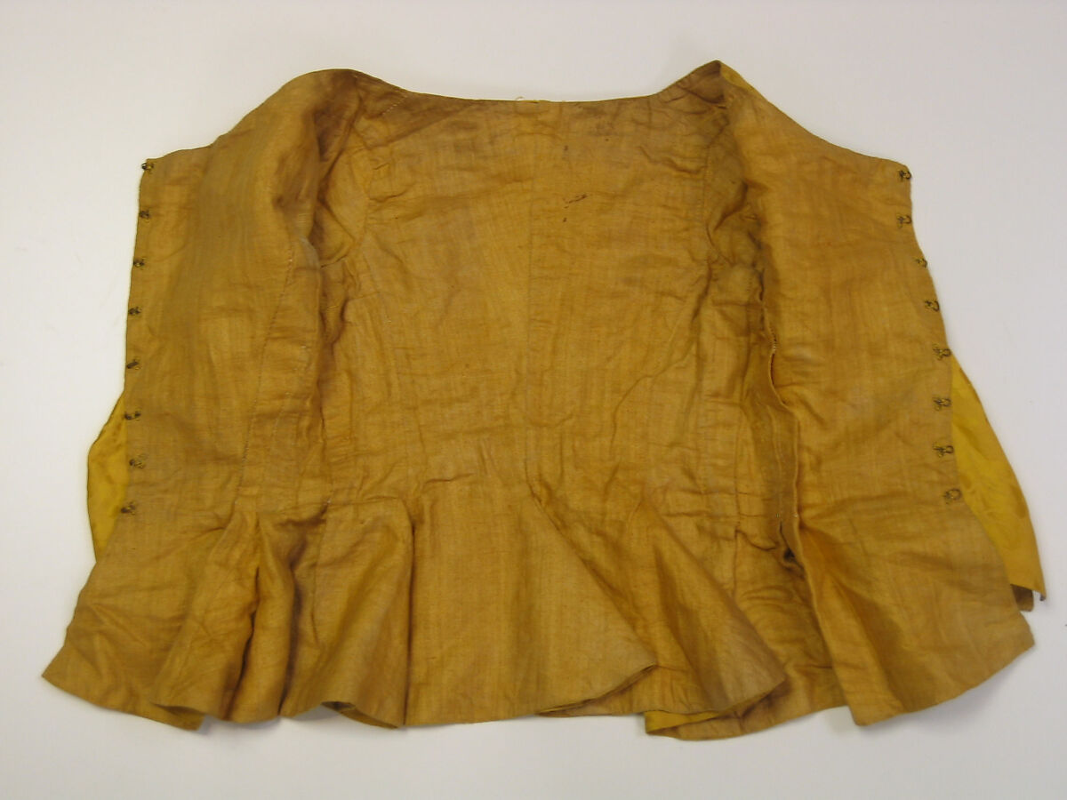 Jacket, silk, British