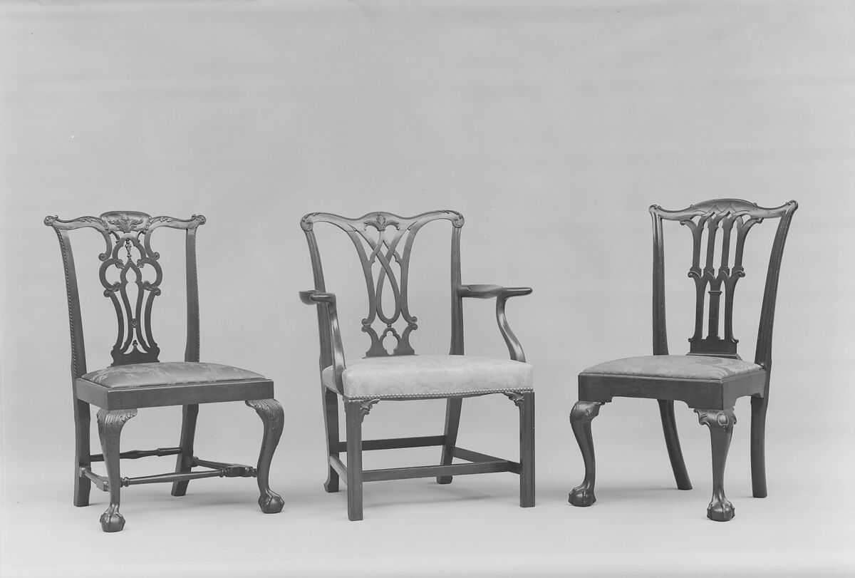 Side chair, Mahogany, American