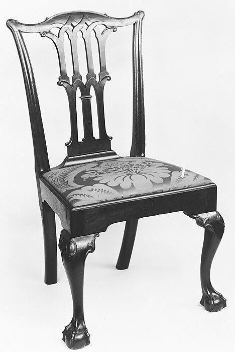Side chair, Mahogany, American