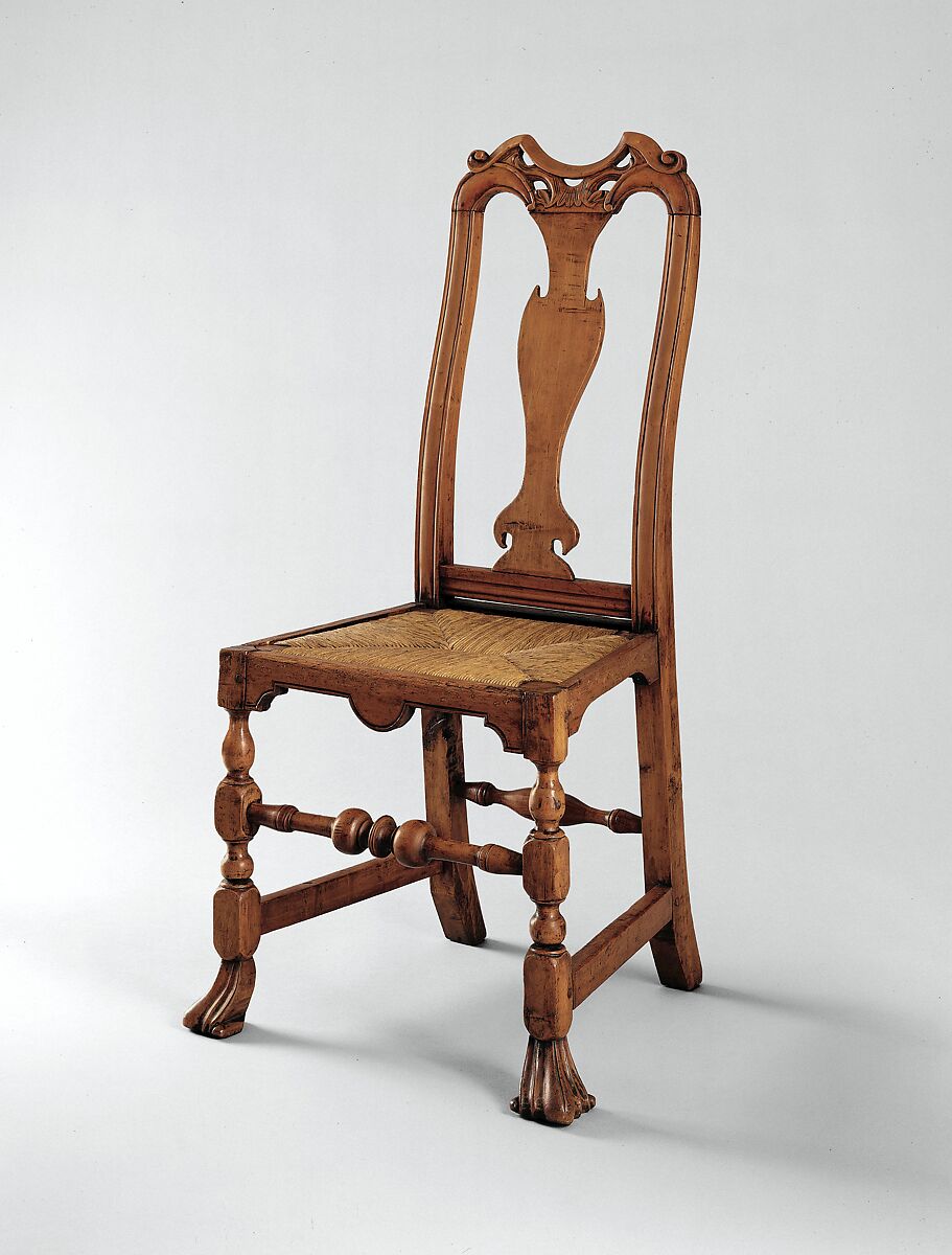 Side Chair, Maple, ash, American 