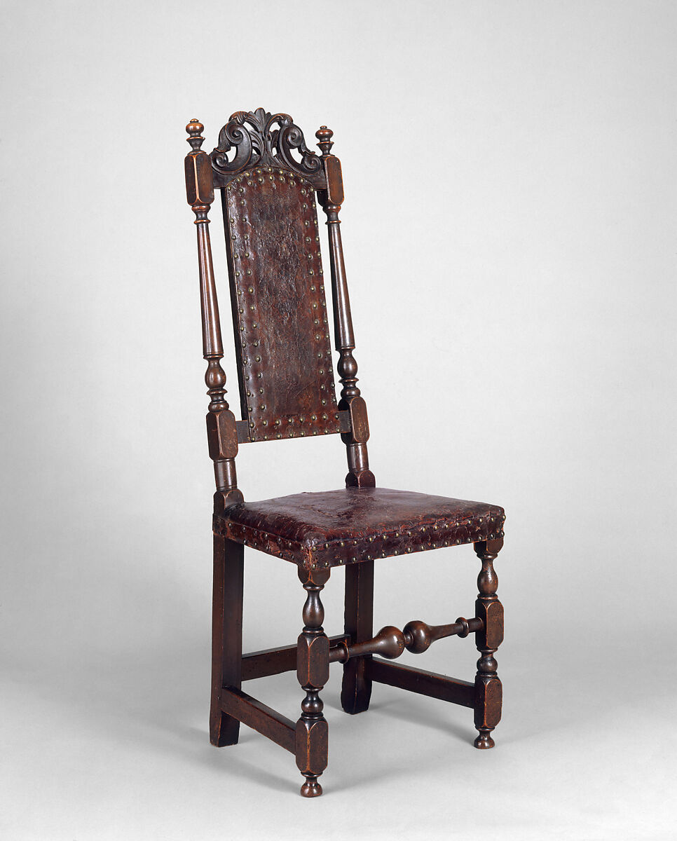 Side Chair, Red maple, oak, American