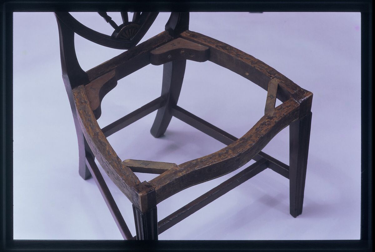 Side Chair, Mahogany, ash, tulip poplar, satinwood, American