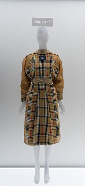 Trench coat, Miguel Adrover (Spanish, born 1965), Cotton, synthetic, leather, metal, Spanish