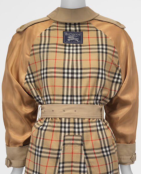 Trench coat, Miguel Adrover (Spanish, born 1965), Cotton, synthetic, leather, metal, Spanish