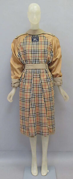 Trench coat, Miguel Adrover (Spanish, born 1965), Cotton, synthetic, leather, metal, Spanish