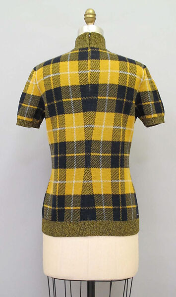 Sweater set, Bill Blass Ltd. (American, founded 1970), wool, metal, American