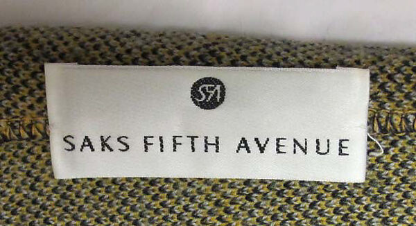 Sweater set, Bill Blass Ltd. (American, founded 1970), wool, metal, American