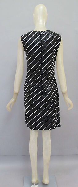 Ensemble, Bill Blass Ltd. (American, founded 1970), (a) wool, silk, synthetic; (b) silk, synthetic, American