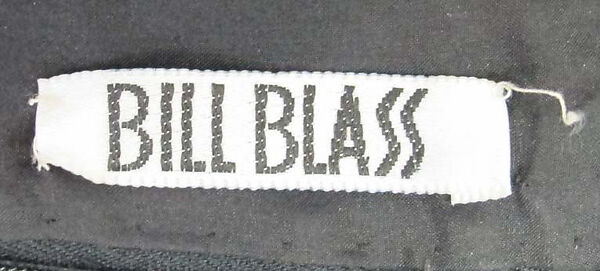 Ensemble, Bill Blass Ltd. (American, founded 1970), (a) wool, silk, synthetic; (b) silk, synthetic, American