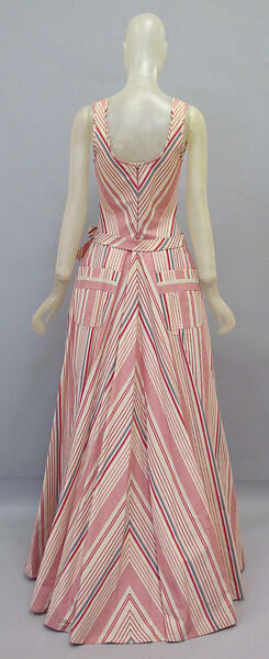 Dress, Bill Blass Ltd. (American, founded 1970), (a) cotton; (b) silk, American